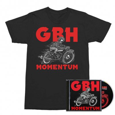 GBH - Momentum CD + Momentum Cover Tee (Black) Bundle