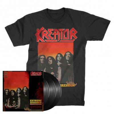 kreator - Extreme Aggression 3xLP (180g Black) + Extreme Aggression T-Shirt (Black) Bundle