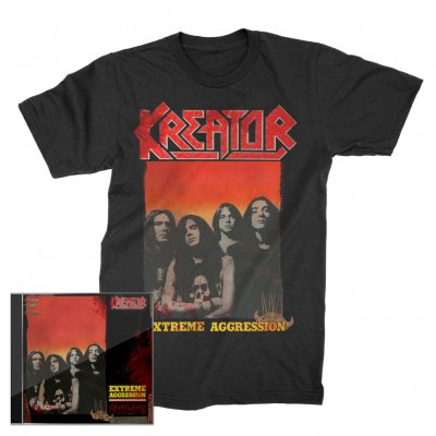 kreator - Extreme Aggression 2xCD + Extreme Aggression T-Shirt (Black) Bundle