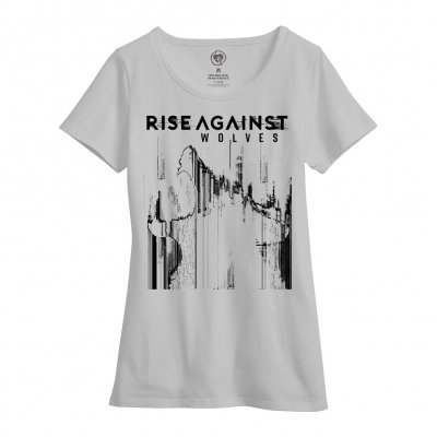 Womens Wolves Bold Tee (White)