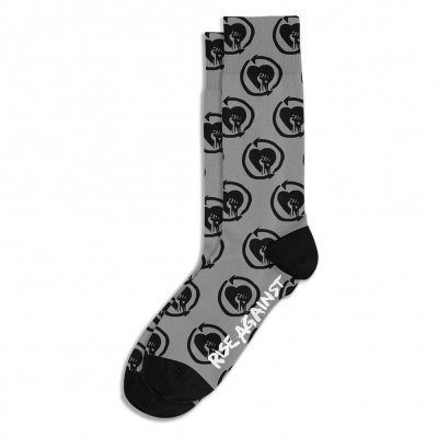 rise-against - Heartfist Socks (Gray)