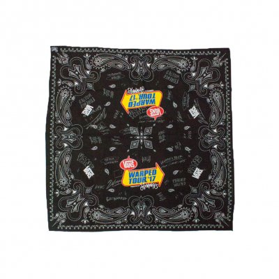 vans-warped-tour - 2017 Bandana (Black)