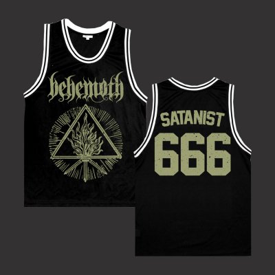 behemoth - Holy Trinity Basketball Jersey (Black)