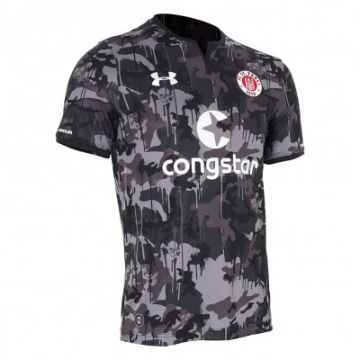 FC St Pauli - 2017 Third Jersey (Black Camo)