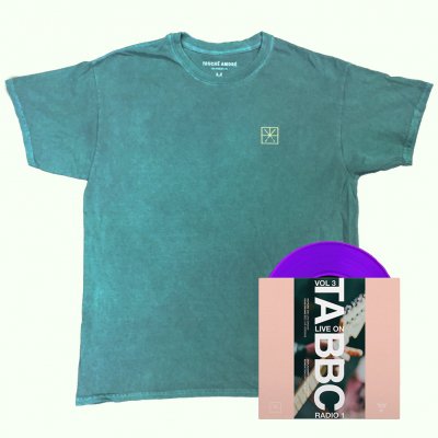 touche-amore - Live on BBC Radio 1: Vol 3 7" (Purple) + Embroidered Tee (Emerald) Bundle