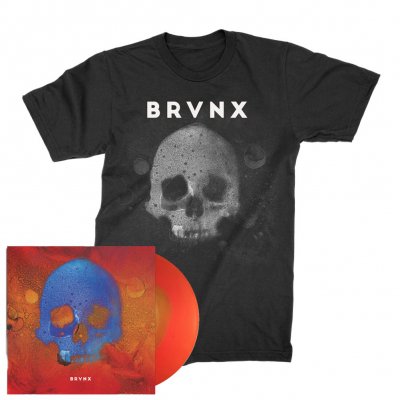the-bronx - V LP (Orange/Yellow) + V Cover T-Shirt (Black) Bundle