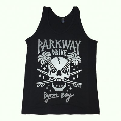 parkway-drive - Bone Skull Tank (Black)