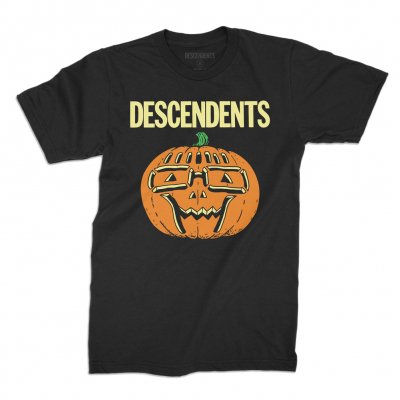 descendents - Ltd. Milo Pumpkin Halloween Glow Tee (Black)