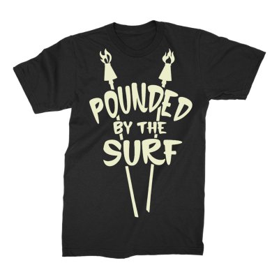 Pounded By The Surf - Logo T-Shirt (Black)