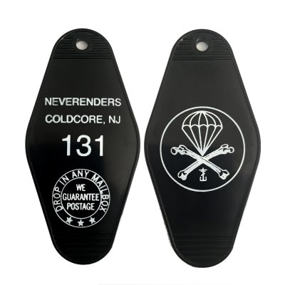 Parachute Motel Keychain