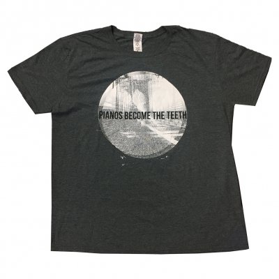 pianos-become-the-teeth - Alps Circle Tee (Heather Black)