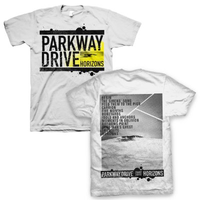 parkway-drive - Ltd. Horizons Album Tee (White)