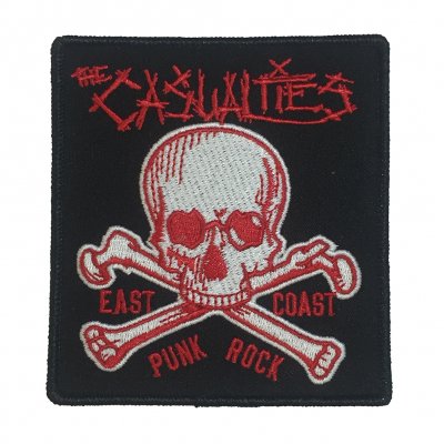 the-casualties - East Coast Skull Patch