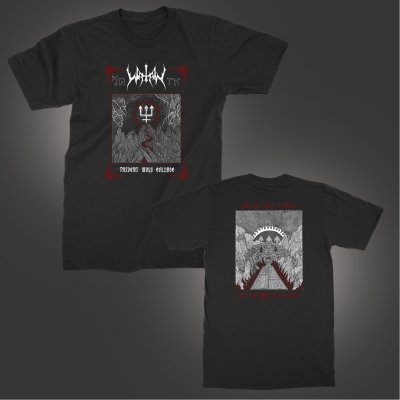 watain - Trident Wolf Eclipse T-Shirt (Black)
