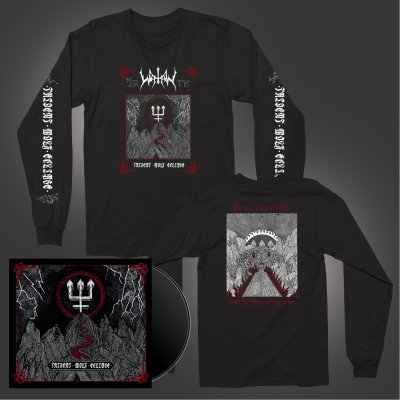 IMAGE | Trident Wolf Eclipse Digi-Pak CD + Long Sleeve T-Shirt (Black) Bundle