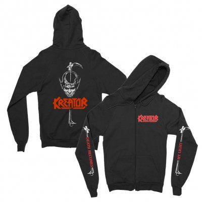 Scythe Zip Up Hoodie (Black)