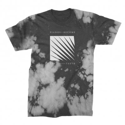 pianos-become-the-teeth - Jagged Tee (Cloud Dye Black)