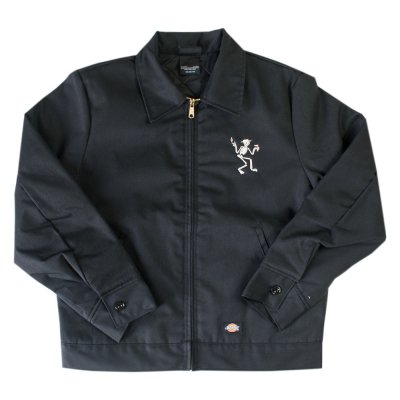 social-distortion - Skelly Old English Work Jacket (Black)