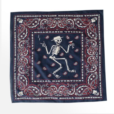 social-distortion - Skelly Paisley Bandana