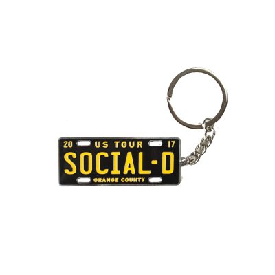 License Plate Key Chain