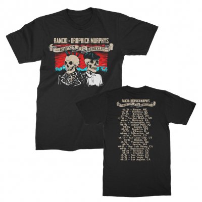 dropkick-murphys - Rancid/Dropkick Murphys 2017 Tour Tee (Black)