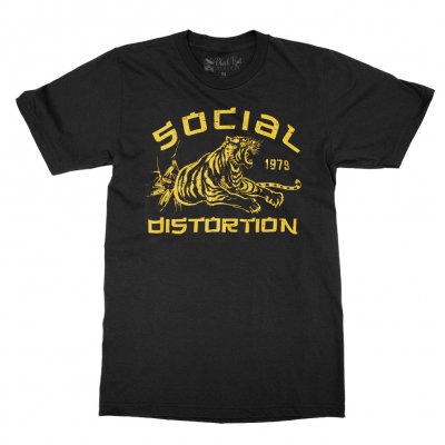 social-distortion - Lounging Tiger T-Shirt (Black)