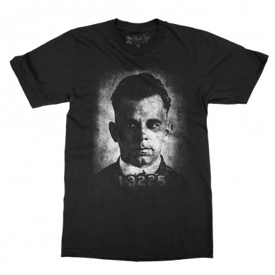 Dillinger Mugshot T-Shirt (Black)