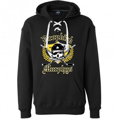 dropkick-murphys - Jolly Roger Hockey Hoodie (Black)