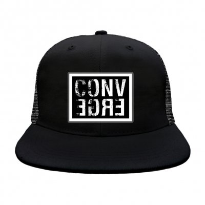 converge - Horizontal Logo Trucker Hat (Black)