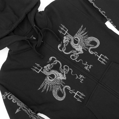 behemoth - Serpent Zip Up Sweatshirt (Black)