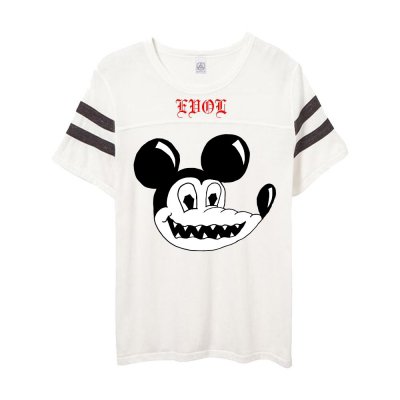 IMAGE | Evol Steve Jersey T-Shirt (White)