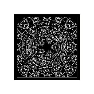 tiger-army - Tiger Bandana (Black)