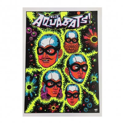 the-aquabats - Blacklight Poster