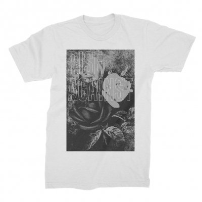 rise-against - Roses Tee (White)