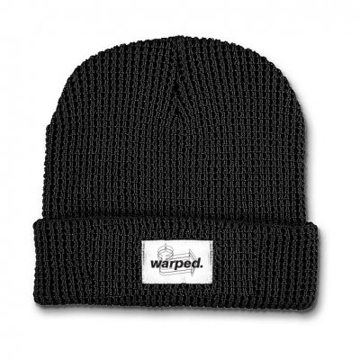 vans-warped-tour - Stacked Logo Beanie (Black)