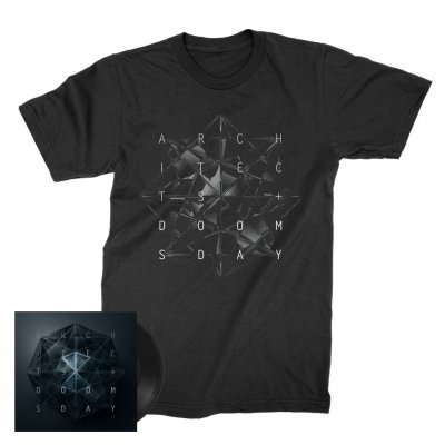 architects - Doomsday 7" (Black/Etched) + Tee (Black) Bundle