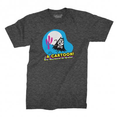the-aquabats - It's a Cartoon Tee (Dark Gray Heather)