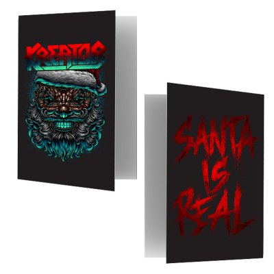 Kreator - Santa Is Real Holiday Card