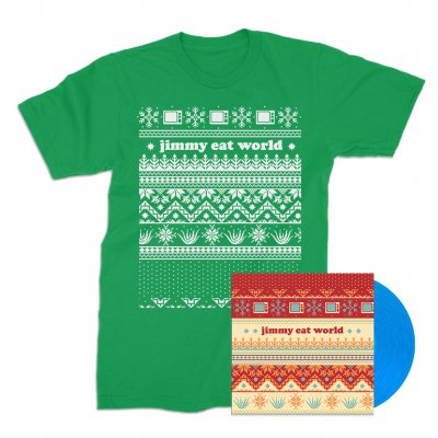 jimmy-eat-world - Last Christmas 7" + Tee (Green) Bundle