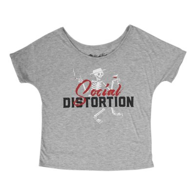social-distortion - Brush Skelly Scoop Women's T-Shirt