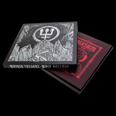 watain - Trident Wolf Eclipse Box Set + Long Sleeve T-Shirt (Black) Bundle