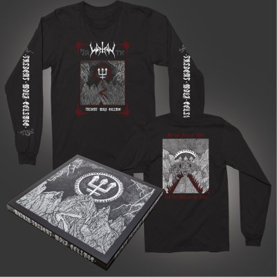 watain - Trident Wolf Eclipse Box Set + Long Sleeve T-Shirt (Black) Bundle