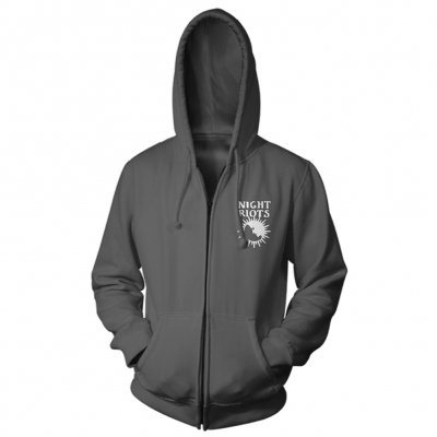 night-riots - Tarot Zip Up (Grey)