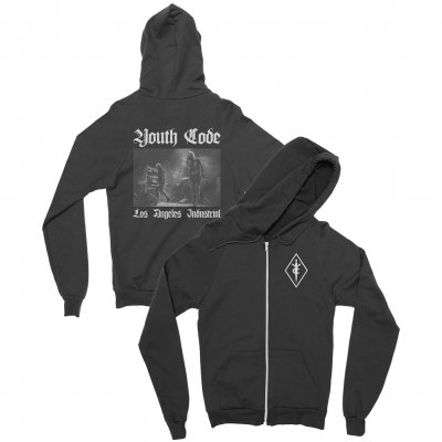 youth-code - Live Photo Zip Up (Black)