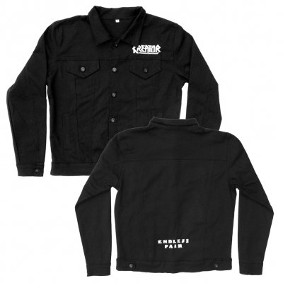 Endless Pain Custom Denim Jacket (Black)