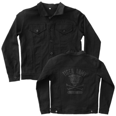 tiger-army - Custom Denim Jacket (Black)
