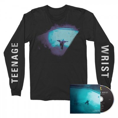 Teenage Wrist - Chrome Neon Jesus CD + Long Sleeve Tee Bundle