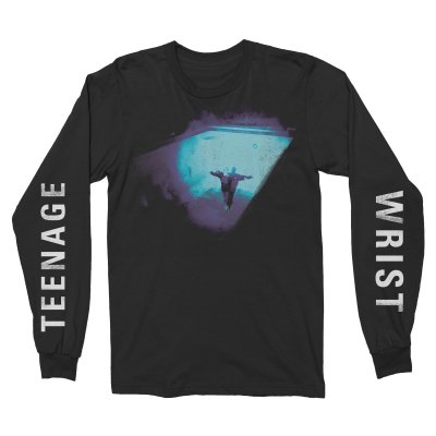 Teenage Wrist - Chrome Neon Jesus Long Sleeve Tee (Black)