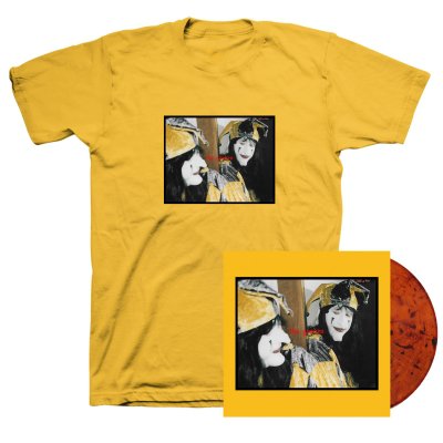 the-garden - Mirror Might Steal Your Charm LP (Orange) + T-Shirt