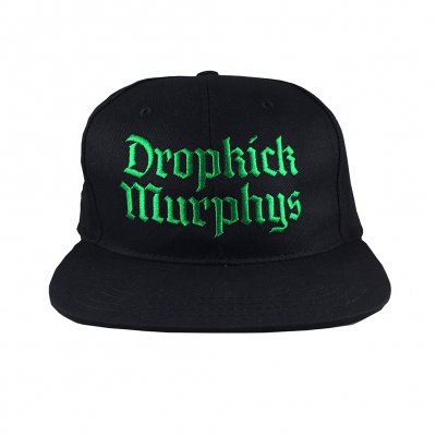 dropkick-murphys - Gothic Logo Snapback Hat (Black)